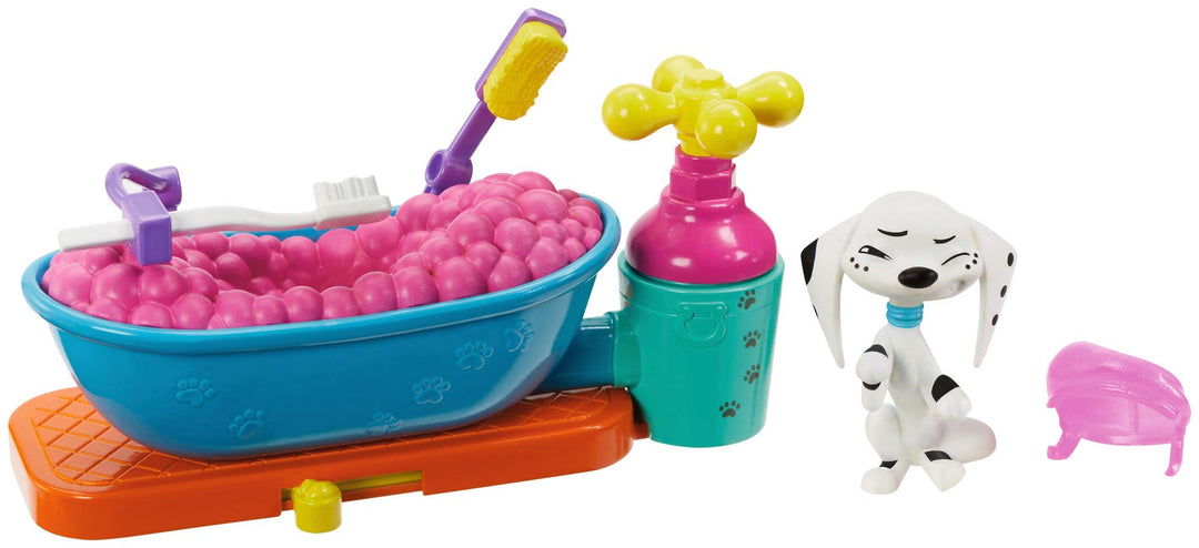Mattel GBM47 Disney Das Haus der 101 Dalmatiner Bürstenbad, Mehrfarbig