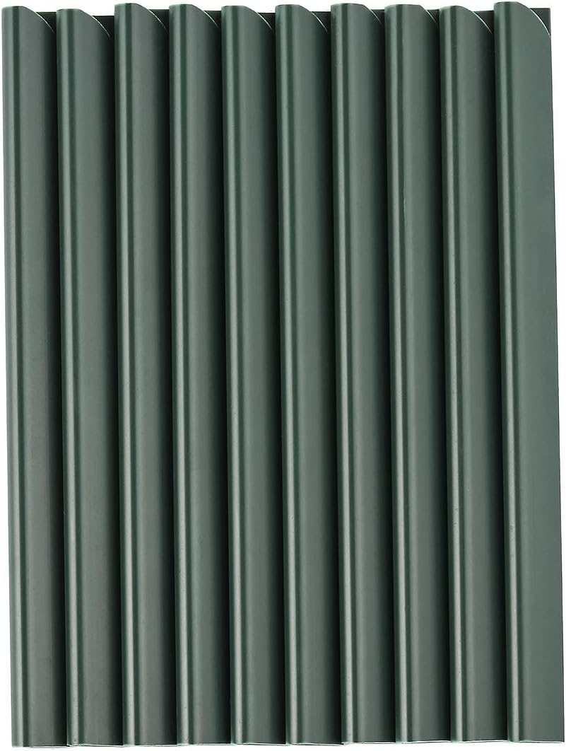 iFence Sichtschutzstreifen 50 Meter x 19 cm inkl. 30 Clips – diverse Farben (Grün), Grün