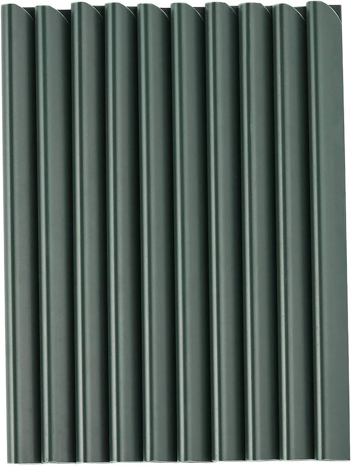 iFence Sichtschutzstreifen 50 Meter x 19 cm inkl. 30 Clips – diverse Farben (Grün), Grün