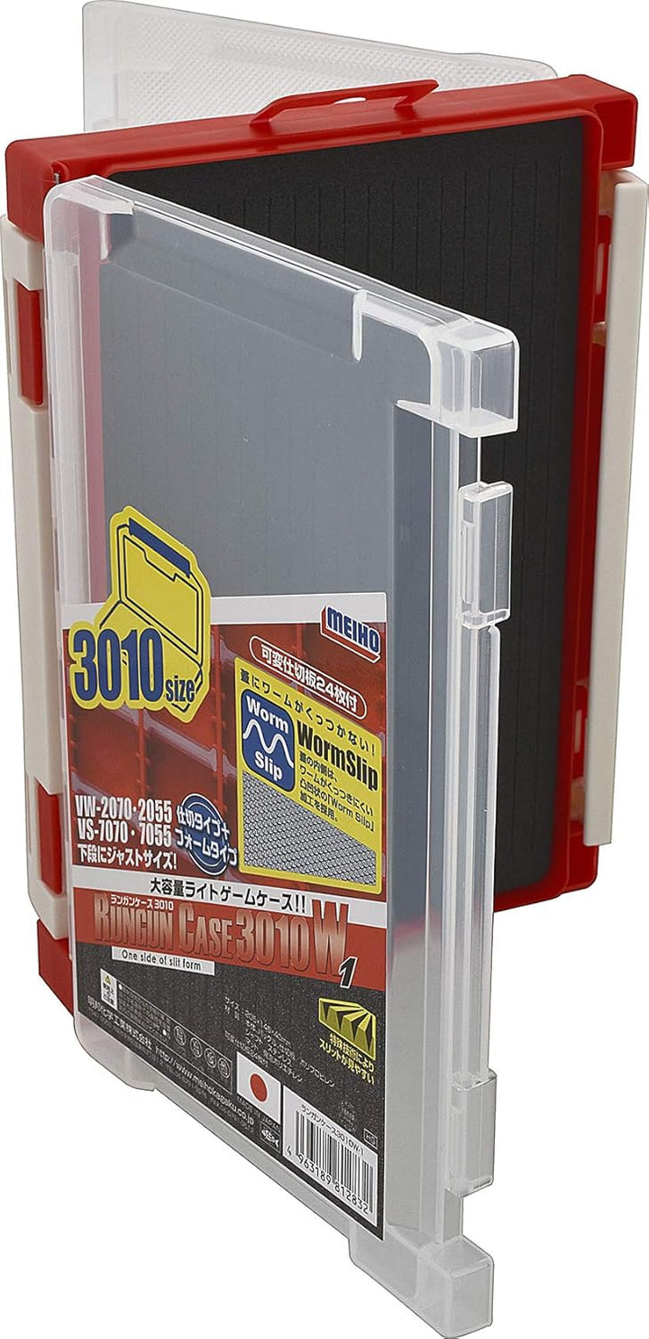 Meiho Run Gun Case 3010W-1 red