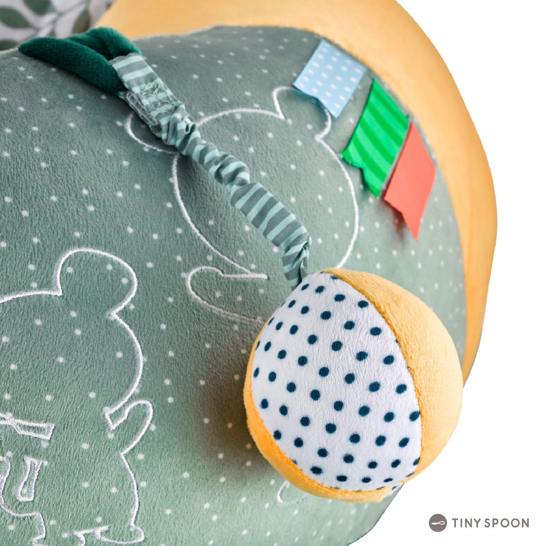 Sophie la Girafe – Baby Seat & Play 2-in-1 – Ab 3 Monaten – Schaum-Lernhocker für Babys – Beissring,
