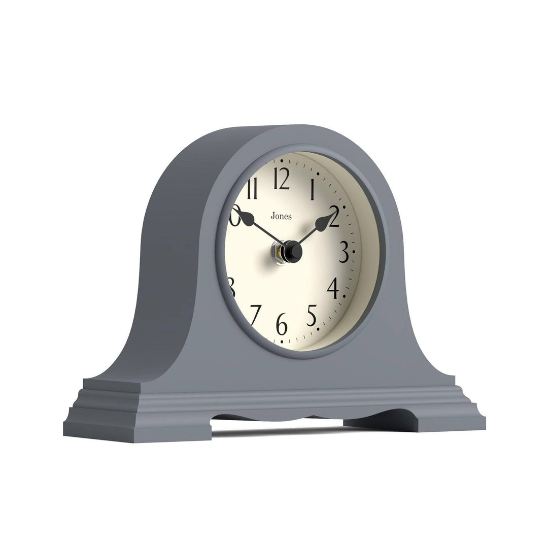 JONES CLOCKS® Speakeasy klein kaminuhr | Klassisches Design des napoleonhutes | Französische Marine