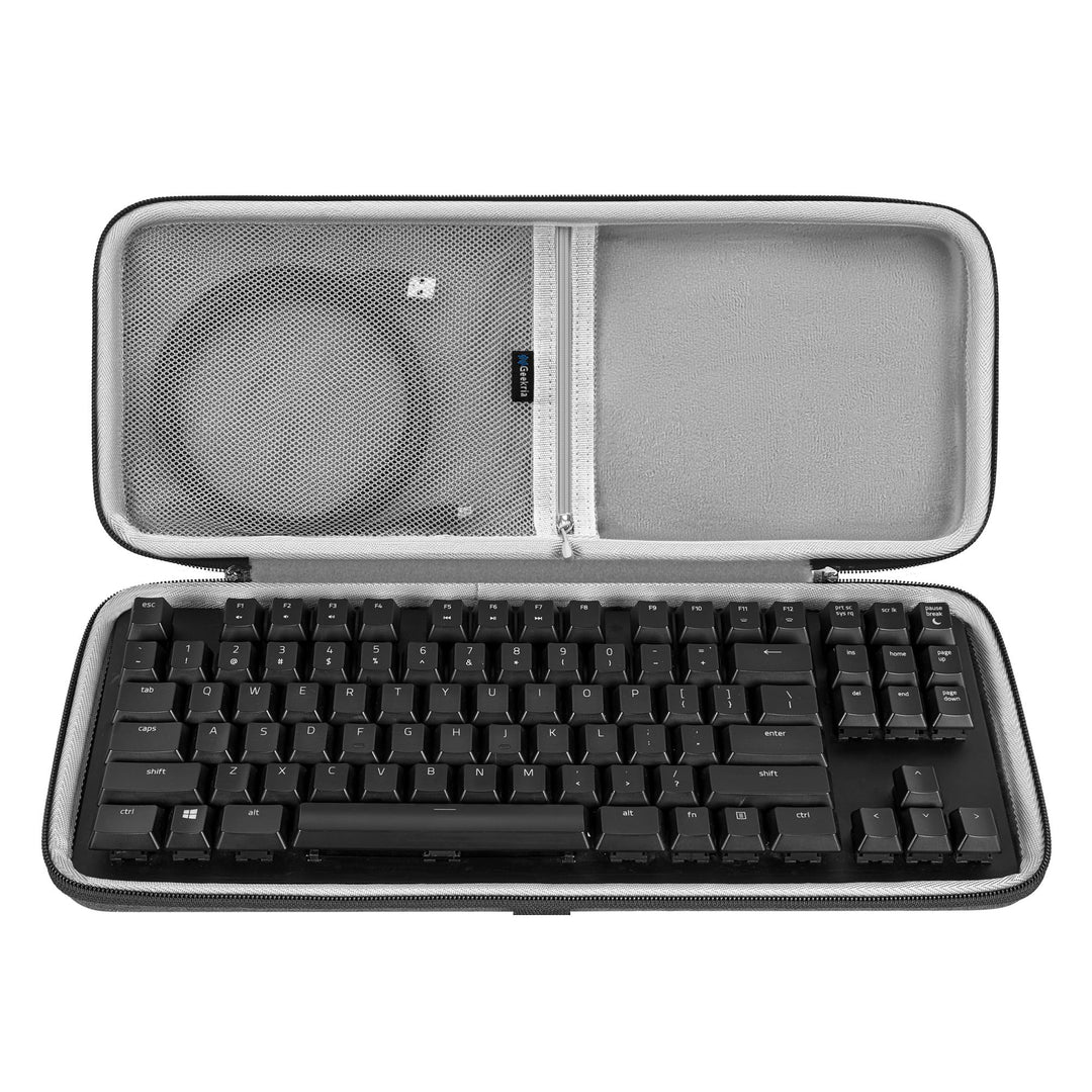 Geekria Tenkeyless TKL Tastaturhülle, Hartschalen-Reisetragetasche für 80% kompakte 87 Tasten Comput