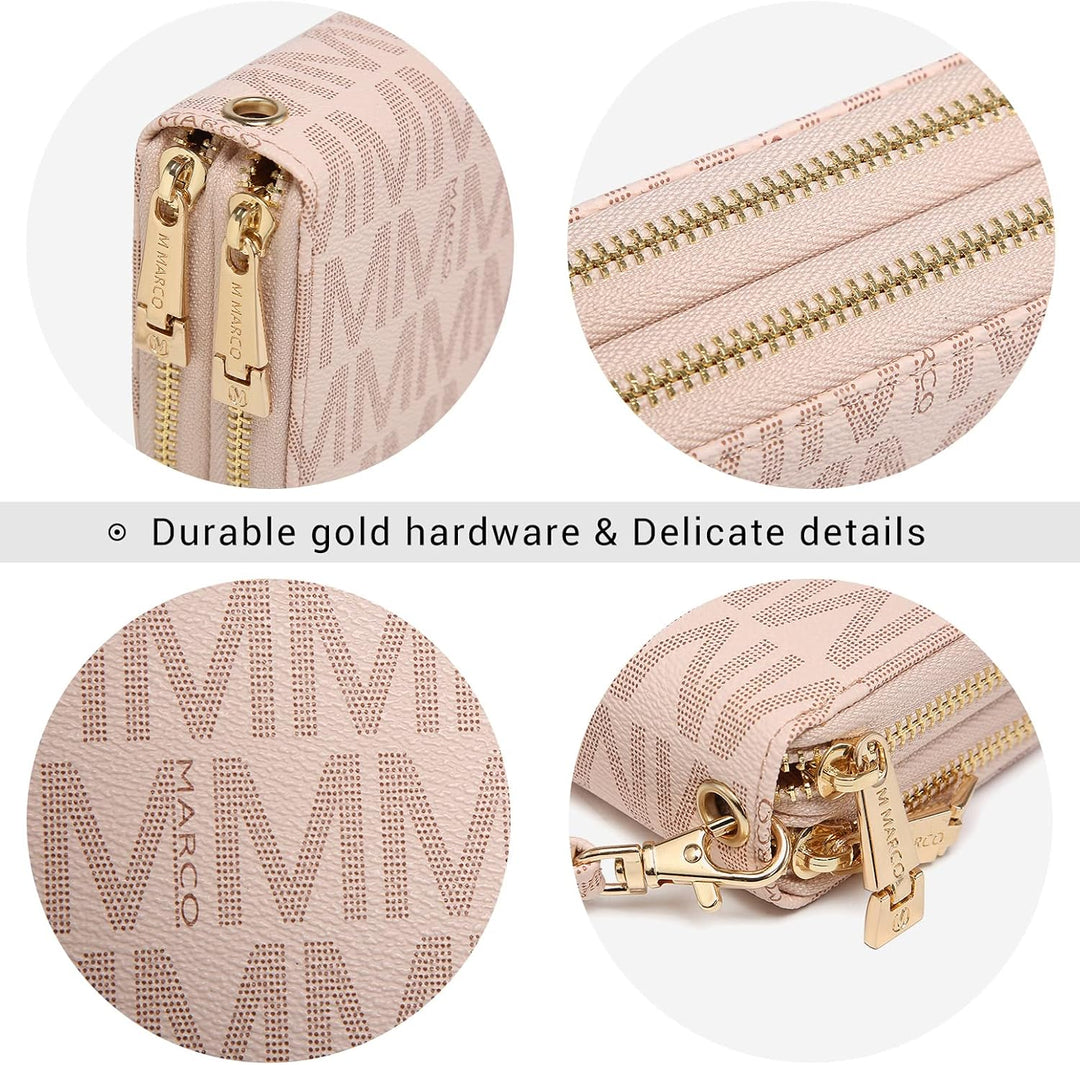 MKP COLLECTION Damen Mkp Wallet Reisezubehör: Faltbare Brieftasche Rosa, Rosa
