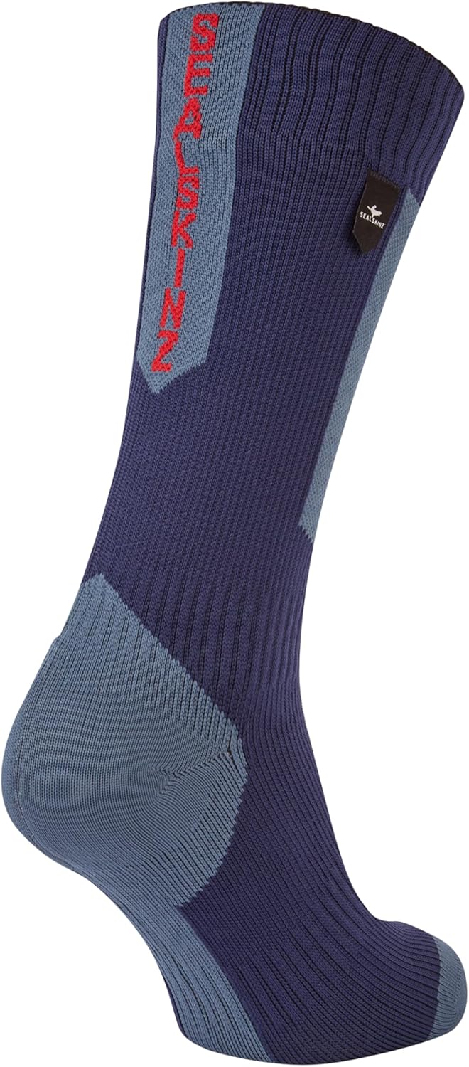 SealSkinz Unisex Unisex Kaltes Wetter Wasserdichte Socken mit Hydrostop – Mittellang Unisex-Socken f