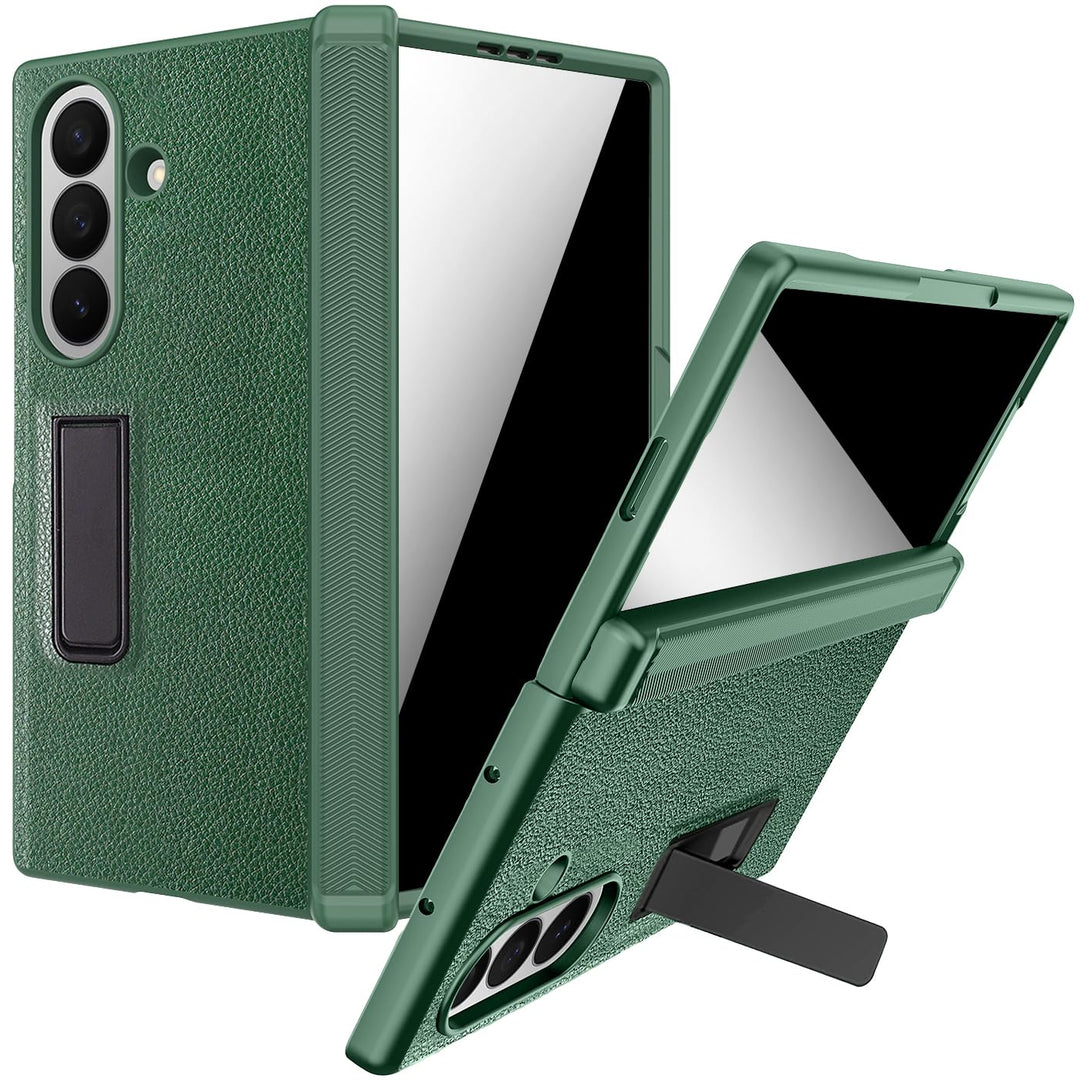 NINKI für Samsung Galaxy Z Fold 7 Hülle mit Privacy Screen Protector Magnetic ständer, Scharnier han