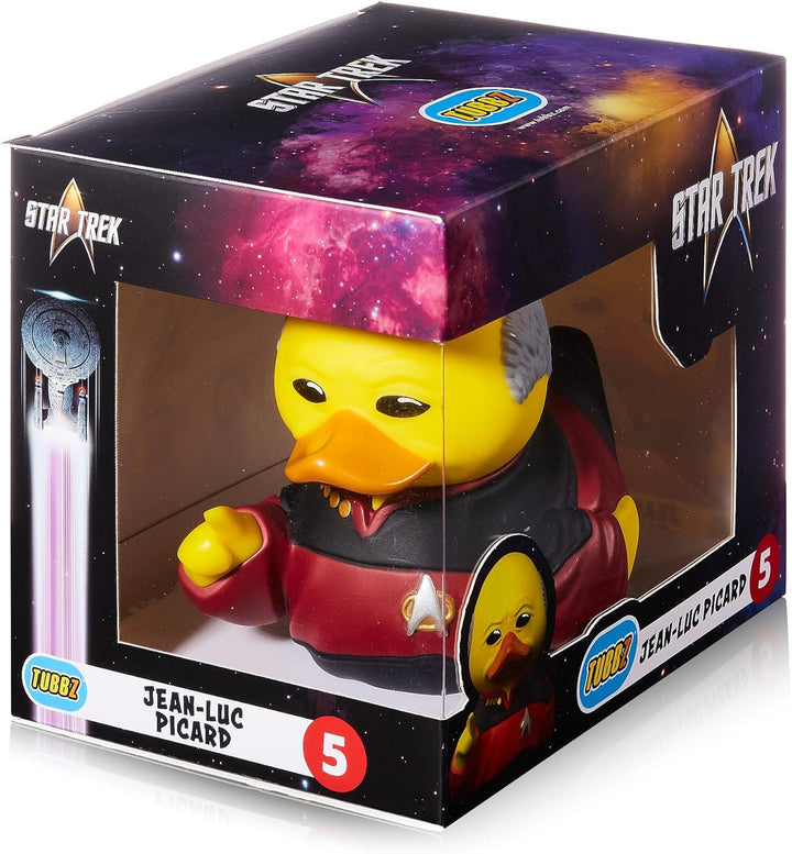 TUBBZ Box-Ausgabe Jean-Luc Picard Sammler-Vinyl-Gummiente Figur - Offizielles Star Trek Merchandise