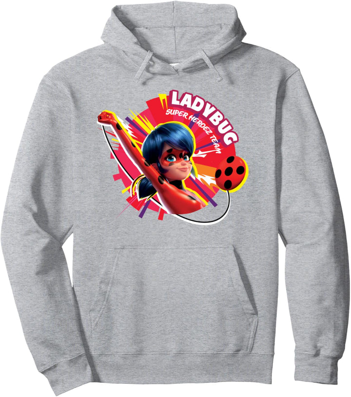 Miraculous Collection Ladybug Super Heroez Team Pullover Hoodie