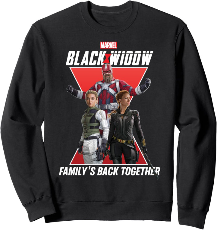 Marvel Black Widow Family's Back Together Sweatshirt