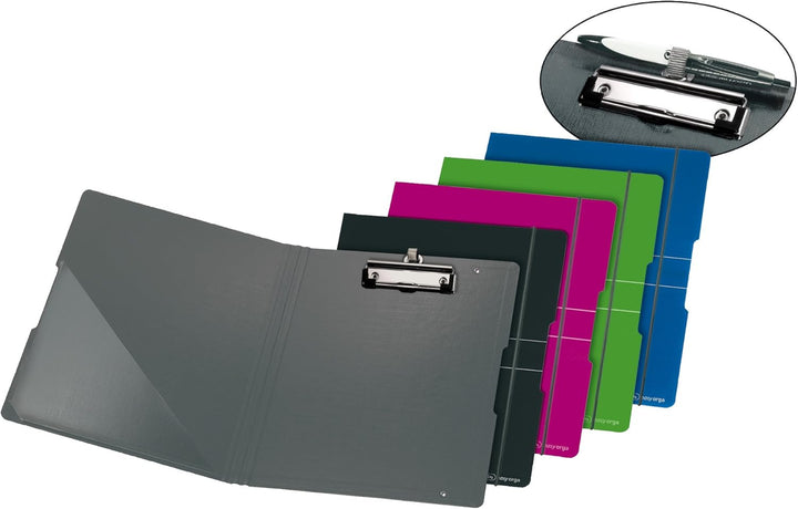 Klemmbrettmappe Polyfoam A4 fs 4 Farben easy orga to go