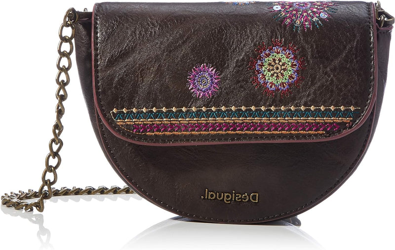 Desigual Womens Accessories PU Bag Belt, Brown, U