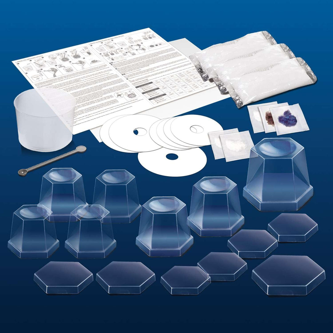 4M Crystal Growing Experimental Kit, A Science and Chemistry Kit for Kids Ages 14+, Grow Your own Cr