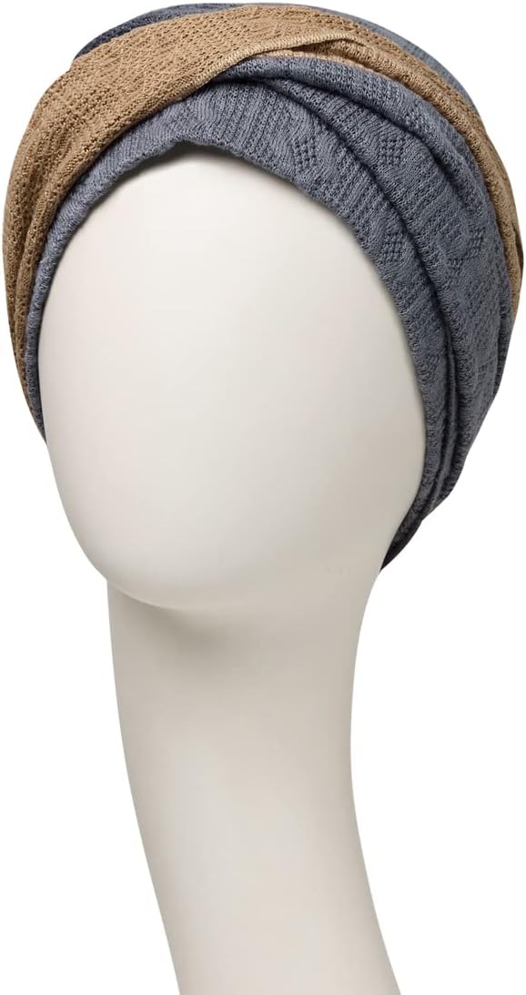 Viva Headwear Damen Beautiful printed V Turban from Danish Viva Headwear, Multicolor, Einheitsgrösse