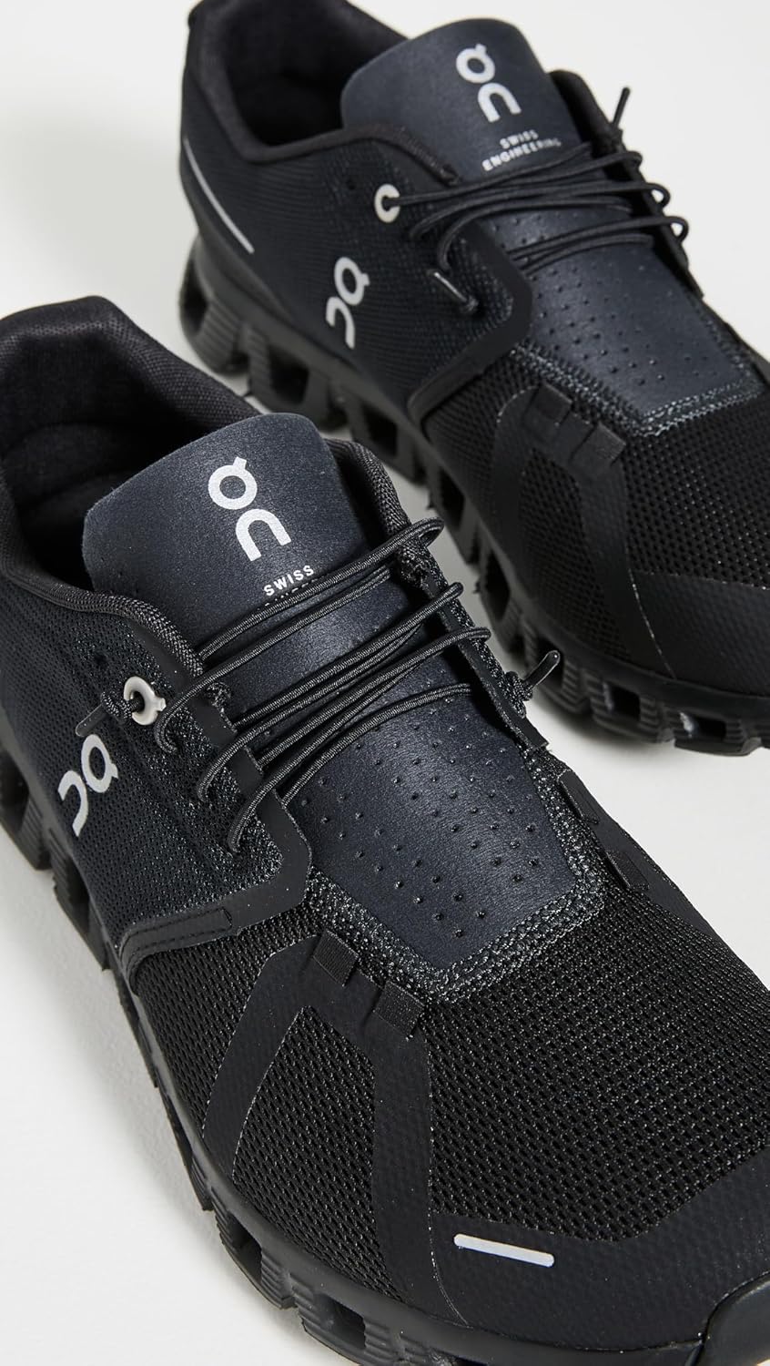 ON Herren Cloud 5 Sneaker 40 EU Schwarz, 40 EU Schwarz