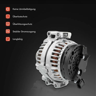 Frankberg Alternator Lichtmaschine Generator Kompatibel mit E81 E87 116i 118i 120i 2004-2011 E82 E88