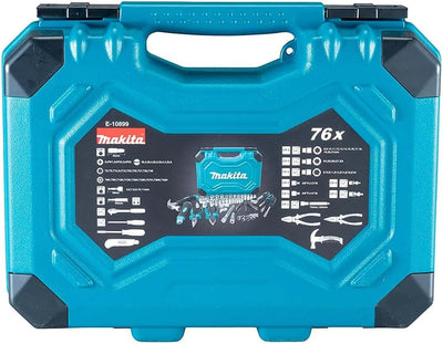 Makita E-10899 Handwerkzeug-Set, 76-teilig