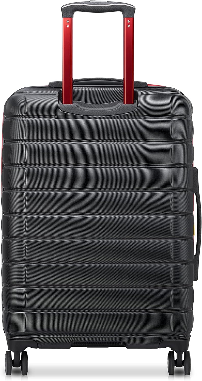 DELSEY PARIS - Shadow 5.0 – Koffer mittelgross ausziehbar – 66 cm – Schwarz, Schwarz, M, Koffer Koff