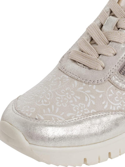 Tamaris Comfort Damen Sneaker 8-8-83705-20 Comfort fit 37 EU Weit Light Gold, 37 EU Weit Light Gold