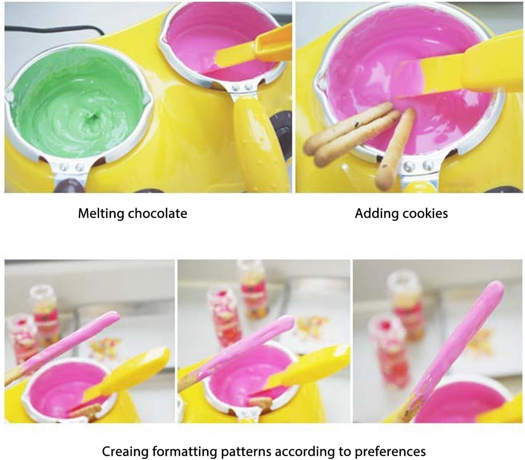 Süssigkeiten-Schmelztopf, Schokoladen-Schmelztopf, Elektrische Schokoladen-Fondue-Schmelzmaschine Mi