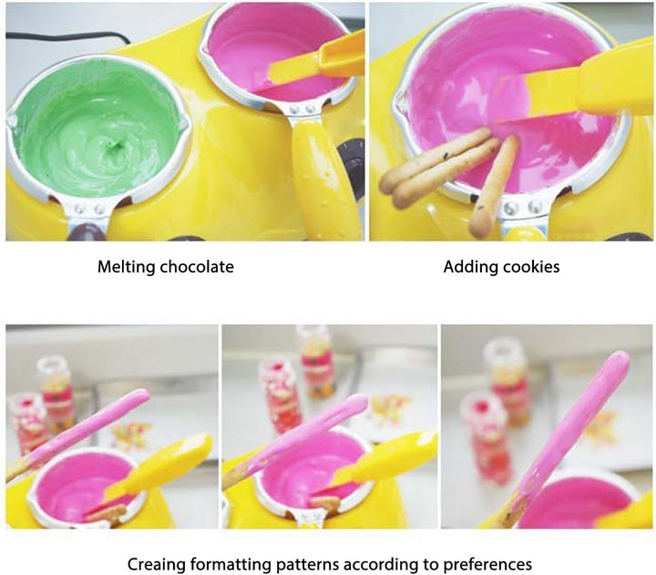 Süssigkeiten-Schmelztopf, Schokoladen-Schmelztopf, Elektrische Schokoladen-Fondue-Schmelzmaschine Mi