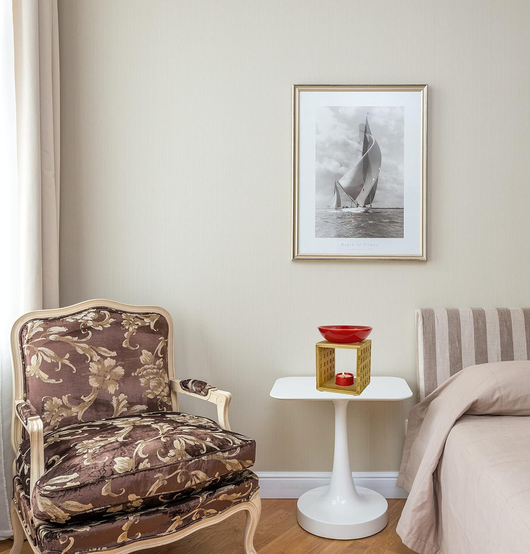 Bitto Duftlampe Riga Kaminrot mit Kerze, grosse Schale, Fair Trade, Aromalampe aus Bambusholz und Ke