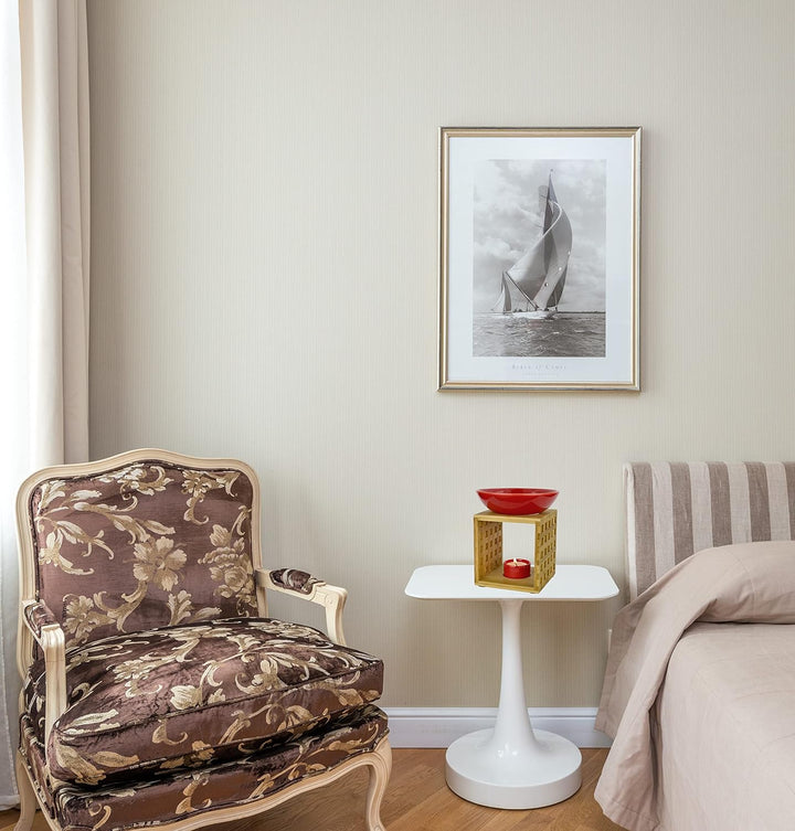 Bitto Duftlampe Riga Kaminrot mit Kerze, grosse Schale, Fair Trade, Aromalampe aus Bambusholz und Ke