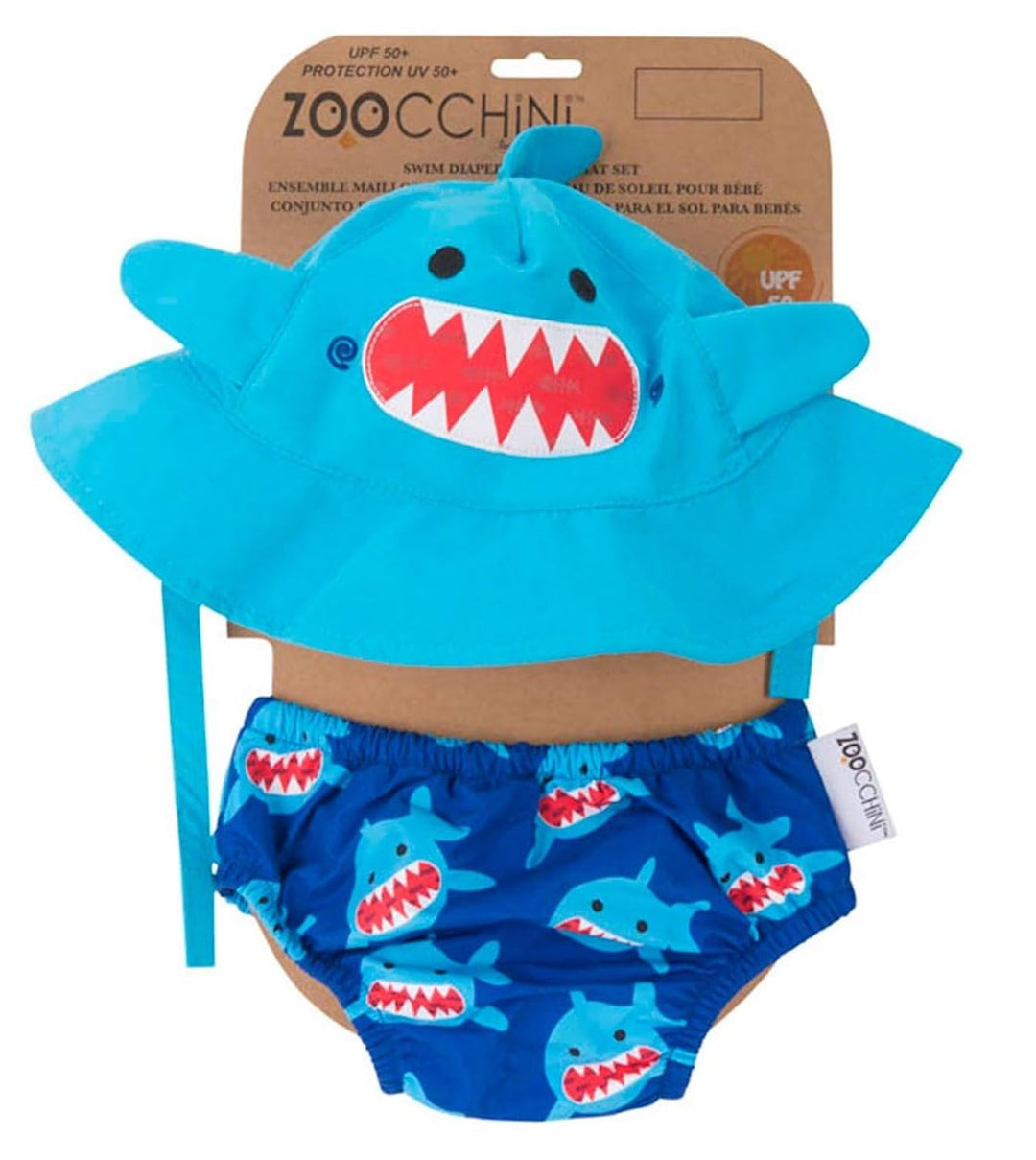 Zoocchini Trikot/Hut, Motiv Hai 6 – 12 Monate
