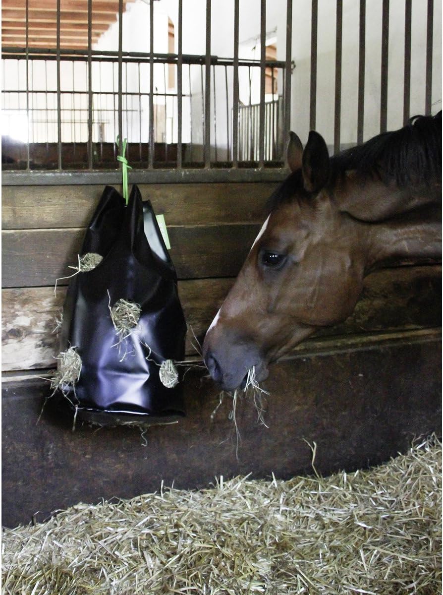 Kerbl 326102 HayBag small – Heusack bis 8kg, Heunetz Heuraufe Beschäftigungssack