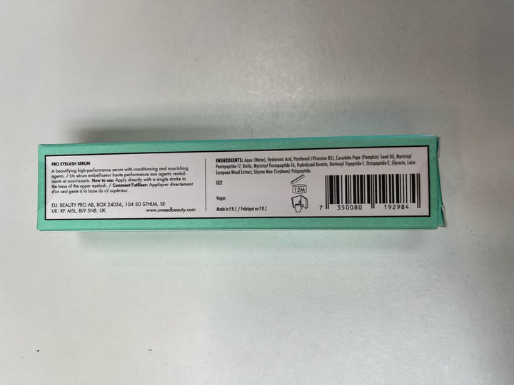Sweed Wimpernwachstumsserum, 3 ml, Blau
