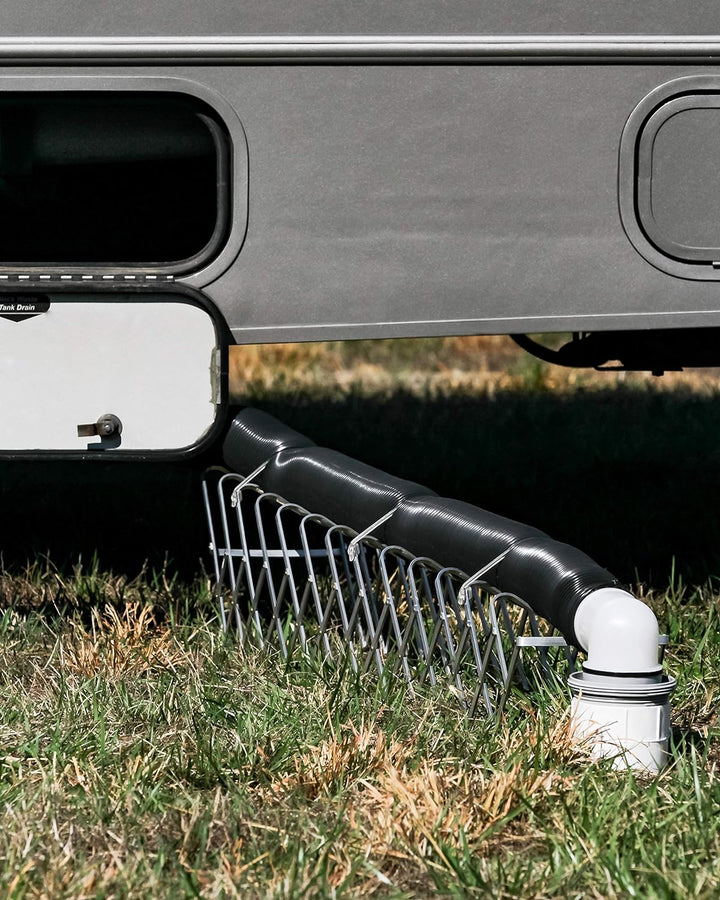 Camco Black 39551 Komplettes Wohnmobil-Abwasser-Set, Schwarz