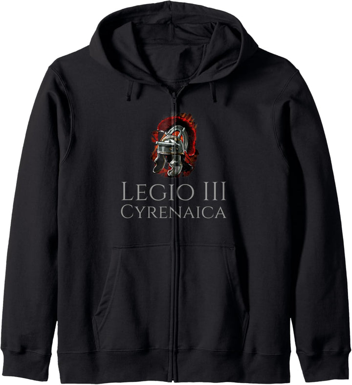 Legio III Cyrenaica - Ancient Roman Legionary Helmet Kapuzenjacke