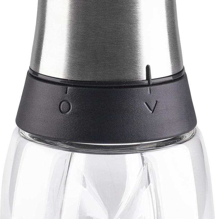 Cole & Mason H103069 Bristol Duo öl und Essig Spender, 450ml öl 50ml Essig, Olivenölspender, Glasspe