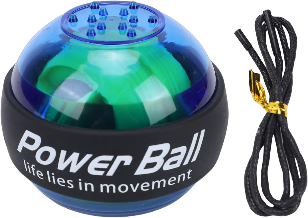 Bewinner Handgelenk-Trainingsball mit Beleuchtetem Gyroskop, Arm- und Unterarm-Trainingsgerät für Gr