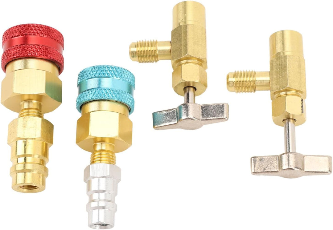 Kikumi R1234YF Schnellkoppler Kit Selbstversiegelung Kann mit Hohem Niederdruck 1234yf Bis R134A -Ad