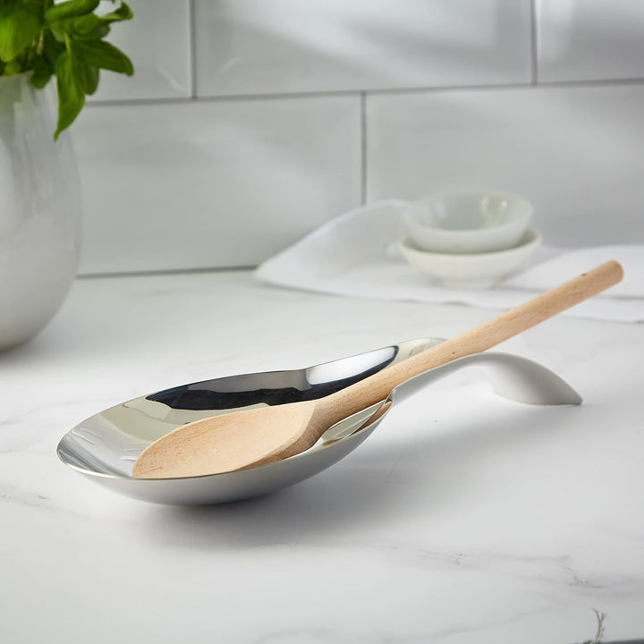 KÜCHENPROFI Löffelablage PROFI, 26,5 cm, rostfreier Edelstahl, extragross | extragrosse Ablagefläche