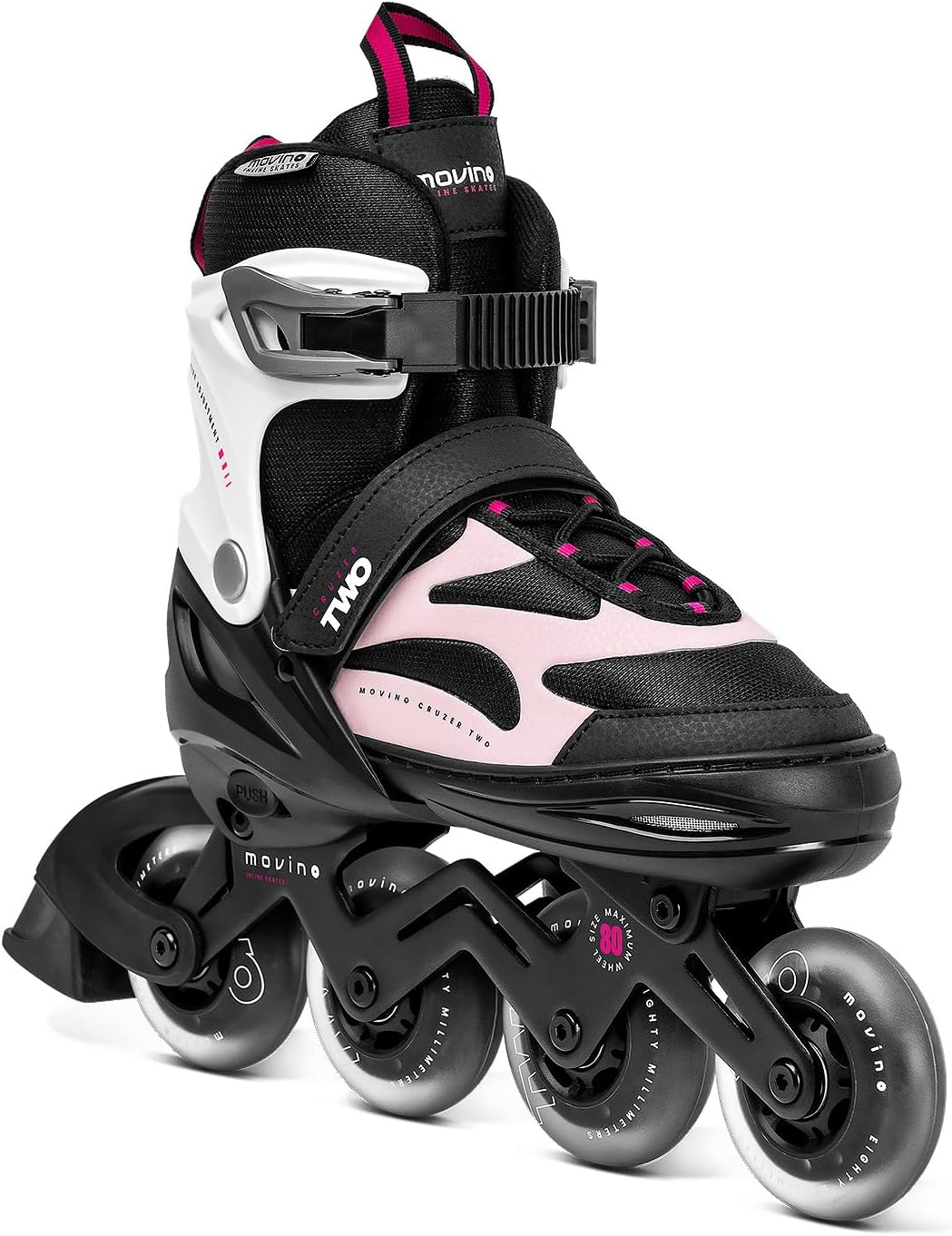 Movino Inline Skates Cruzer Two Rollschuhe Kinder Mädchen Jungen Inliner Rollerskates Fitness Sport