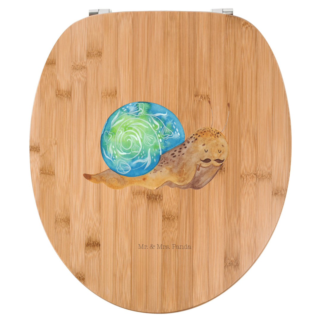 Mr. &amp; Mrs. Panda Motiv WC Sitz Sir Schneckalot - Geschenk, Tiermotive, WC-Sitz, Gute Laune, Lord Sch