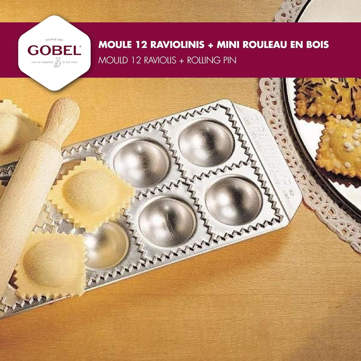 IMPERIA G S D Haushaltsgeräte Ravioli Chef Ravioliform, Stahl, 52x52mm, Natur