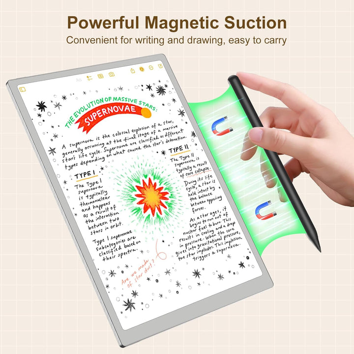 TiMOVO Magnetischer Stylus Stift Kompatibel mit Remarkable Paper Pro/Pro Move Stift mit Radiergummi,