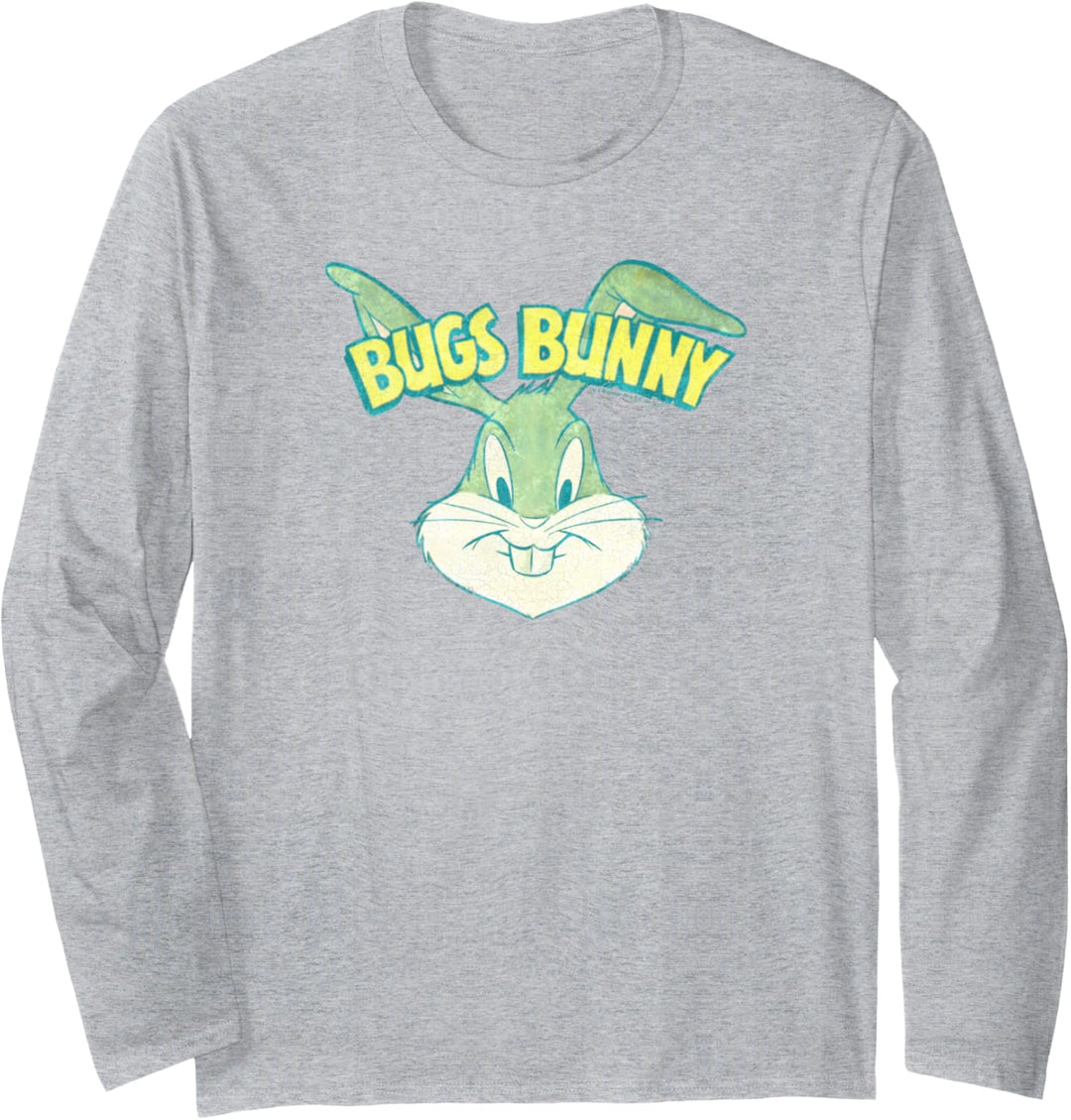 Looney Tunes Bugs Head Langarmshirt