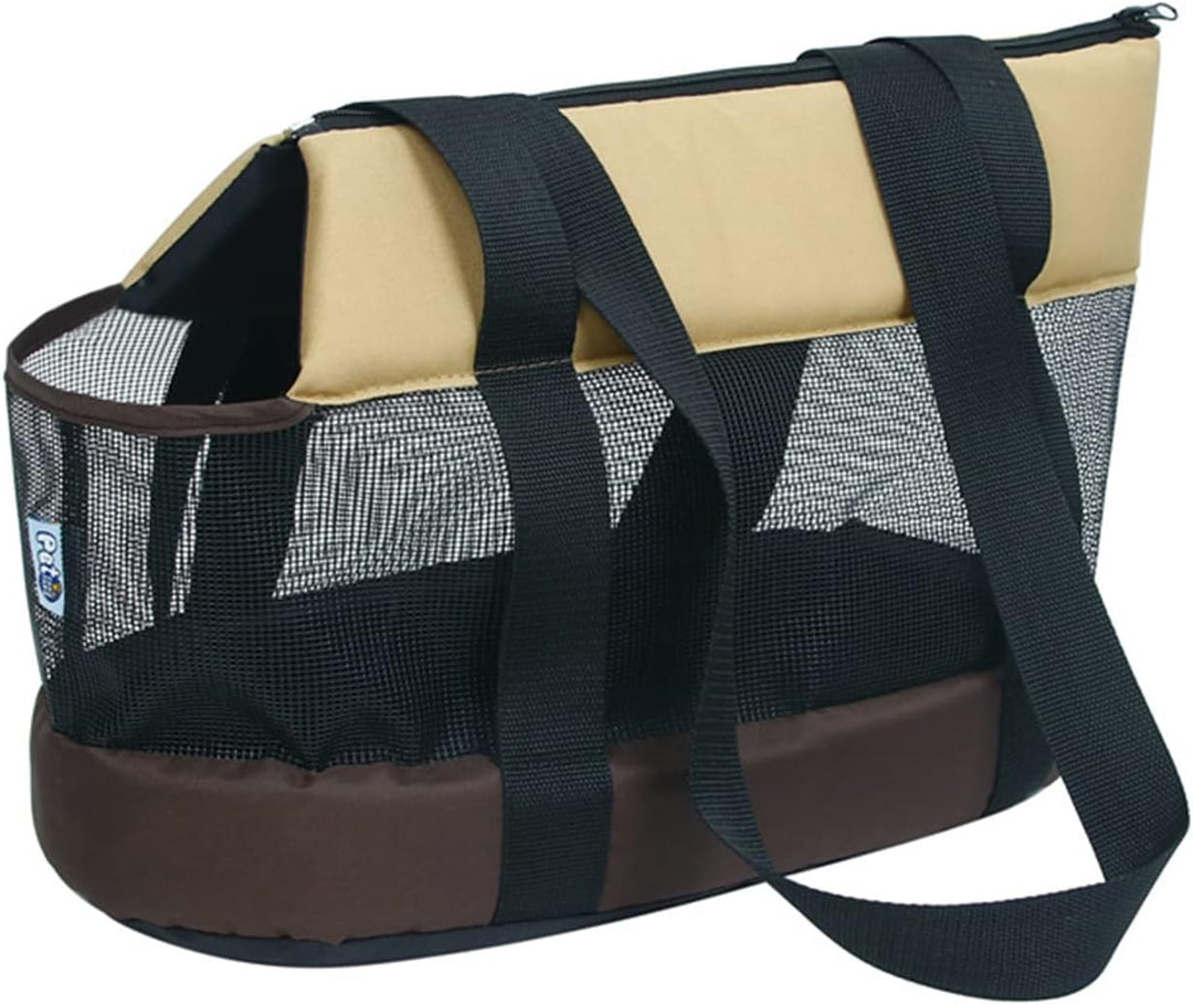 PETCUTE Transporttasche für Kleine Hunde und Katzen,Atmungsaktive Haustiertragetasche,Hundetasche Ka