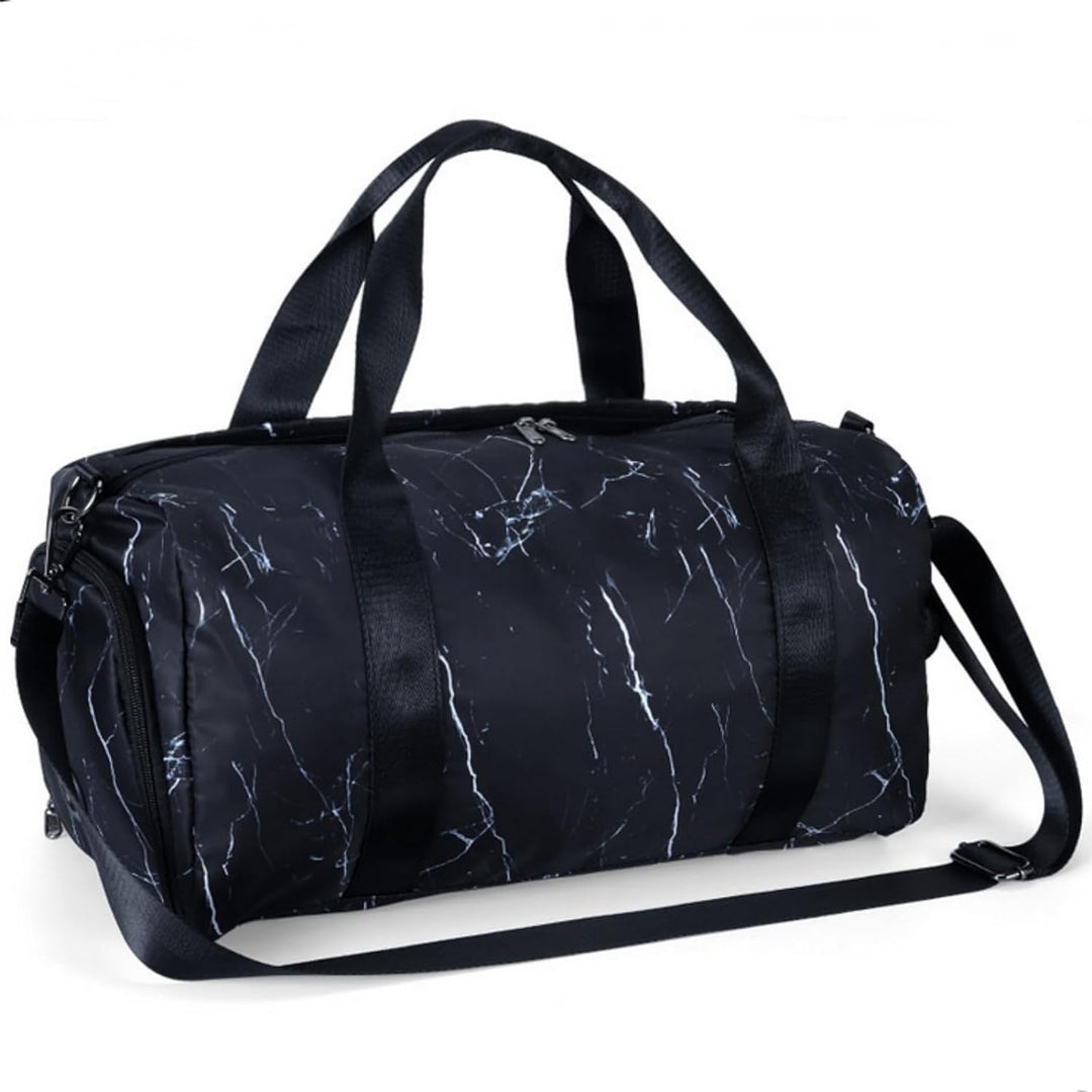 HAWEE Reisetasche Gross Herren Sporttasche Weekender Damen Faltbare Gym Bag mit Schuhfach & Nassfach