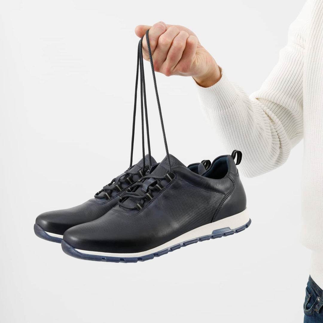 WOJAS - Herren-Sneaker | Narbenleder | Weiches Futter | Casual Stil | Perfekt für Jede Jahreszeit 41
