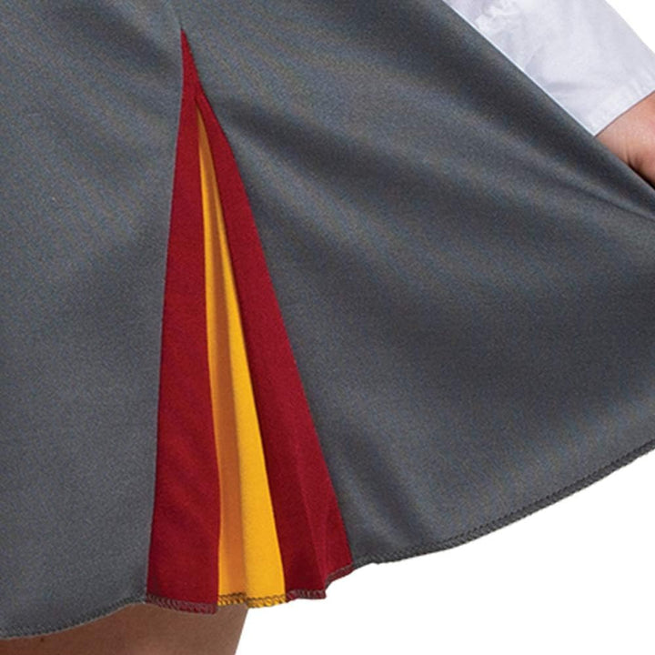 Disguise Damen Gryffindor Skirt Kostüm-Unterteile, Grau & Gold, XL Grau & Gold XL, Grau & Gold XL