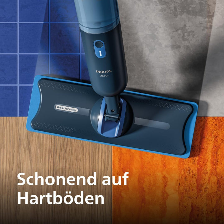 Philips OneUp Bodenreiniger Doppelpack – Optimiert elektrischen Wischmopp, präzise Dosierung, hochko