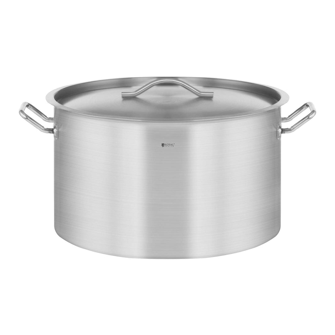 Royal Catering Kochtopf Induktion 59 L Ø 50 cm mit Deckel Edelstahl-Topf Induktionsherd-Topf Indukti