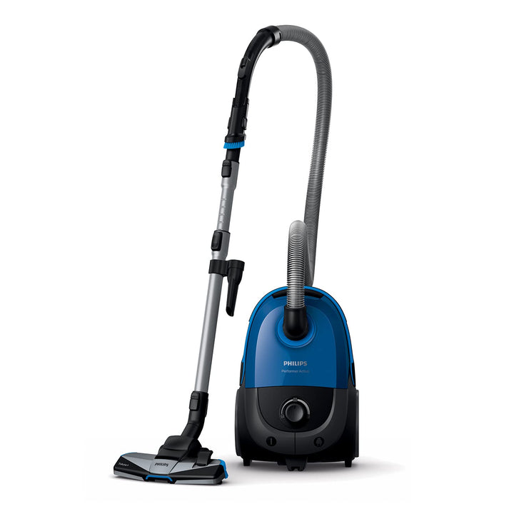 Philips FC8575/09 Performer Active EEK A (Staubsauger mit Beutel, TriActive+ Düse, Allergiefilter, 9