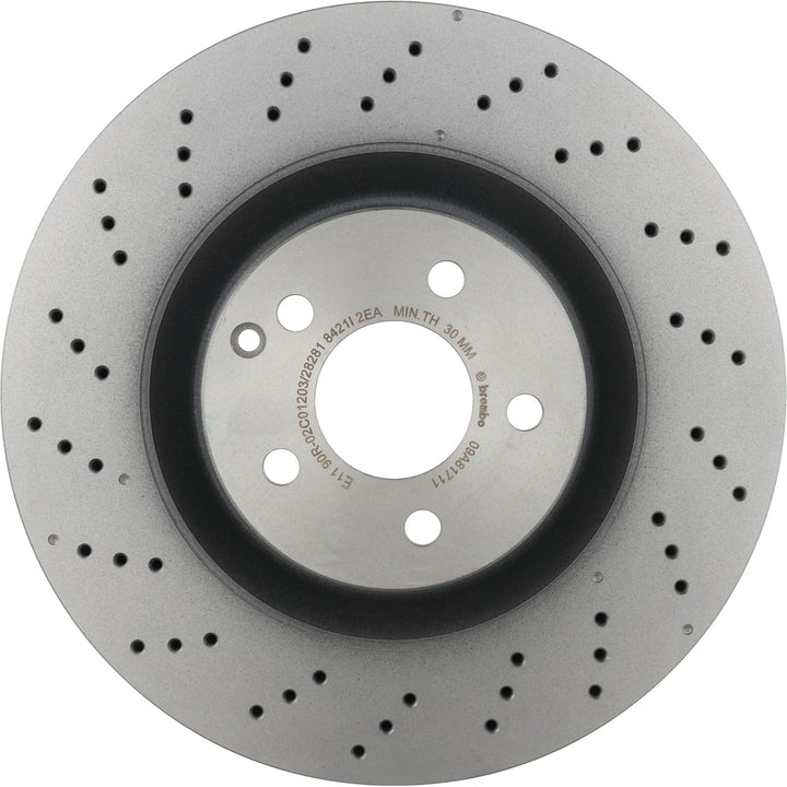 Brembo 09.A817.11 COATED DISC LINE Bremsscheibe - 1 Stück