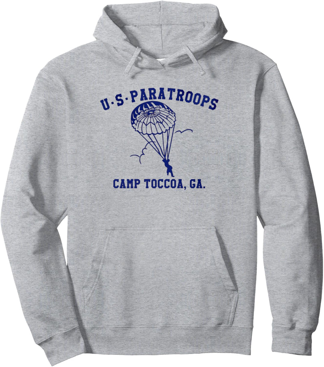 US Paratrooper Camp Toccoa WW2 Pullover Hoodie