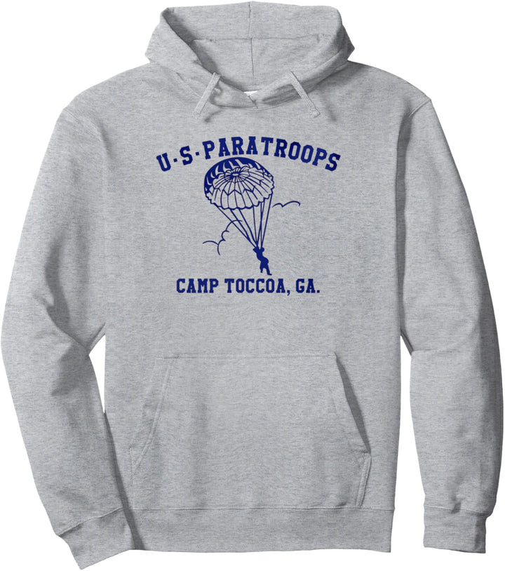 US Paratrooper Camp Toccoa WW2 Pullover Hoodie